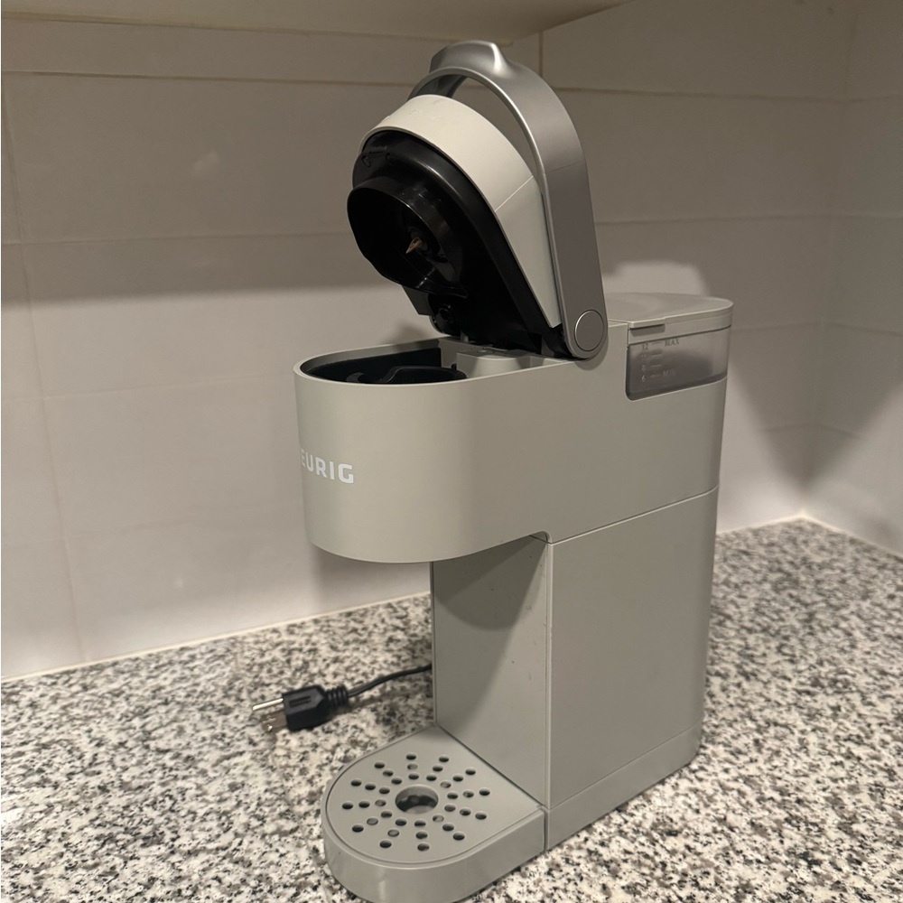 Keurig Compact Coffee Brewer in Light Gray